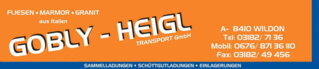 Logo von GOBLY-HEIGL Transport